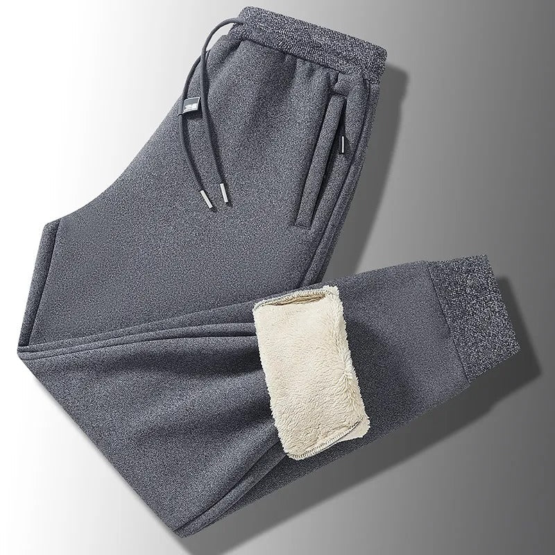 High-Quality Cashmere Fleece Jogger Pants